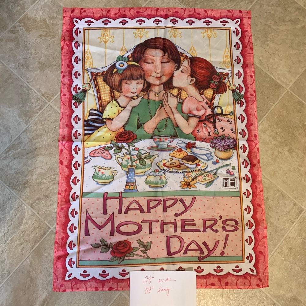 Mary Engelbreit Mother’s Day house flag